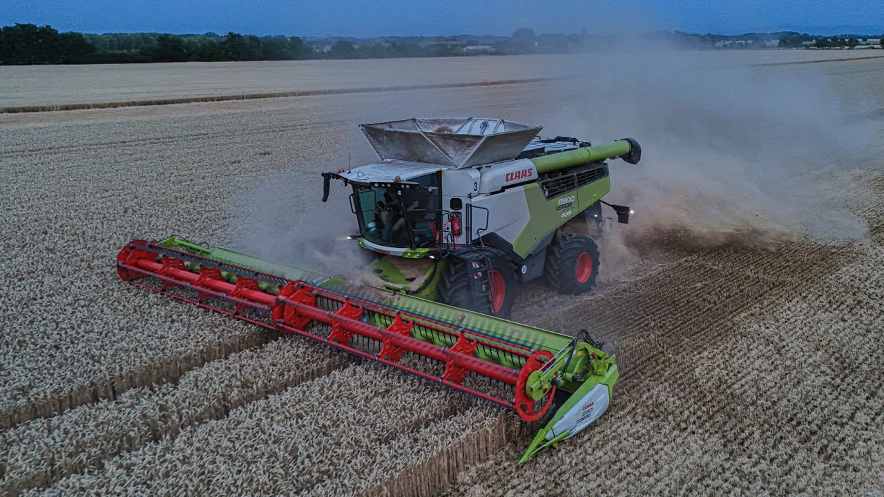 ŽATVA 2025 l 2x CLAAS LEXION & John Deere 8530🔥l Donau farm Kalná nad Hronom