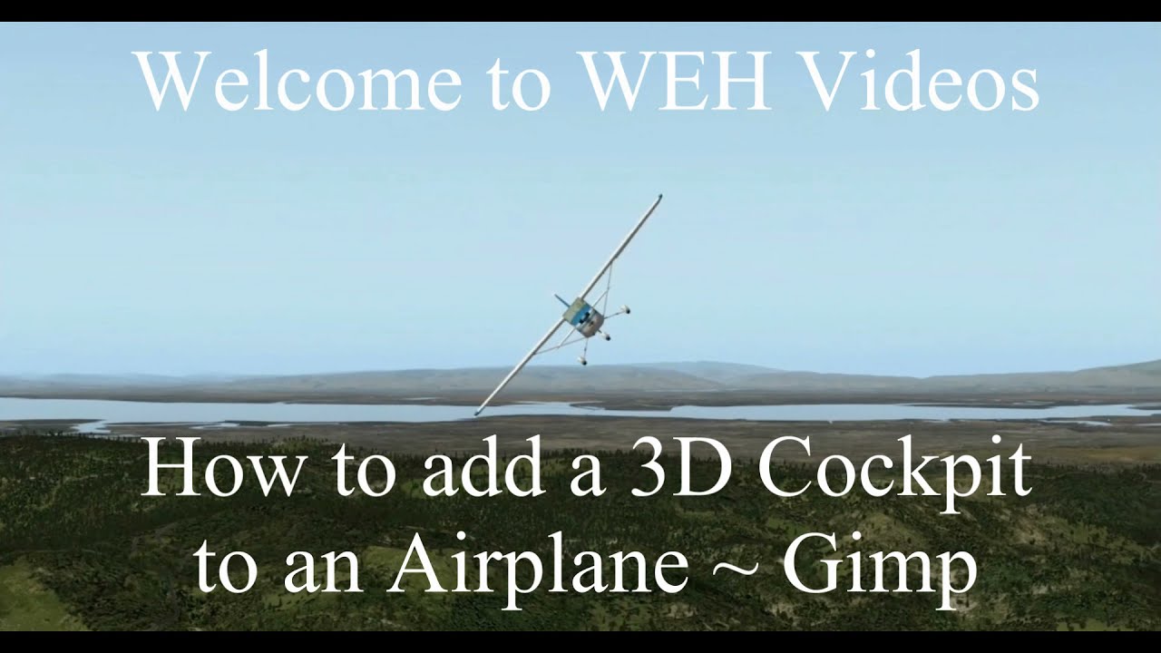 How to Create a 3-D Cockpit for X-Plane 11 Part 6 ~ Using Gimp
