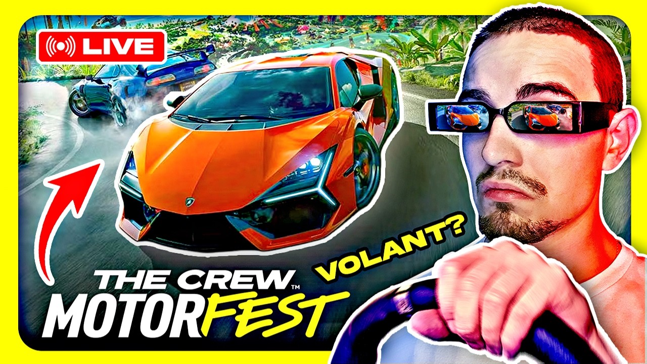 🔴The Crew MOTORFEST na VOLANTE! 🚗 PRVÉ DOJMY! NAŽIVO!