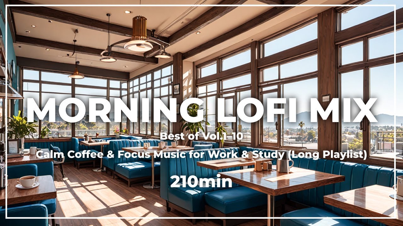 【100 Tracks】Start Your Day Right ☕️ Best Morning Lofi Mix - Deep Focus & Study