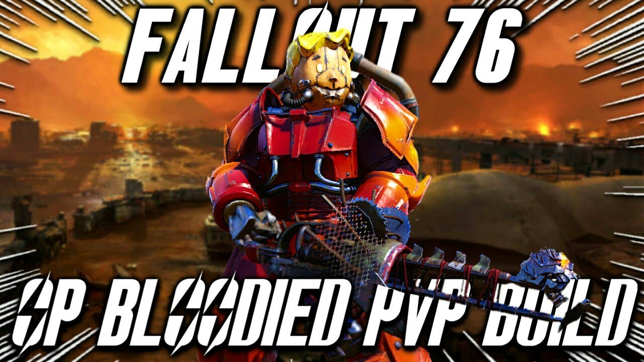 OP Bloodied Power Armor PVP Build | Fallout 76 Steel Reign