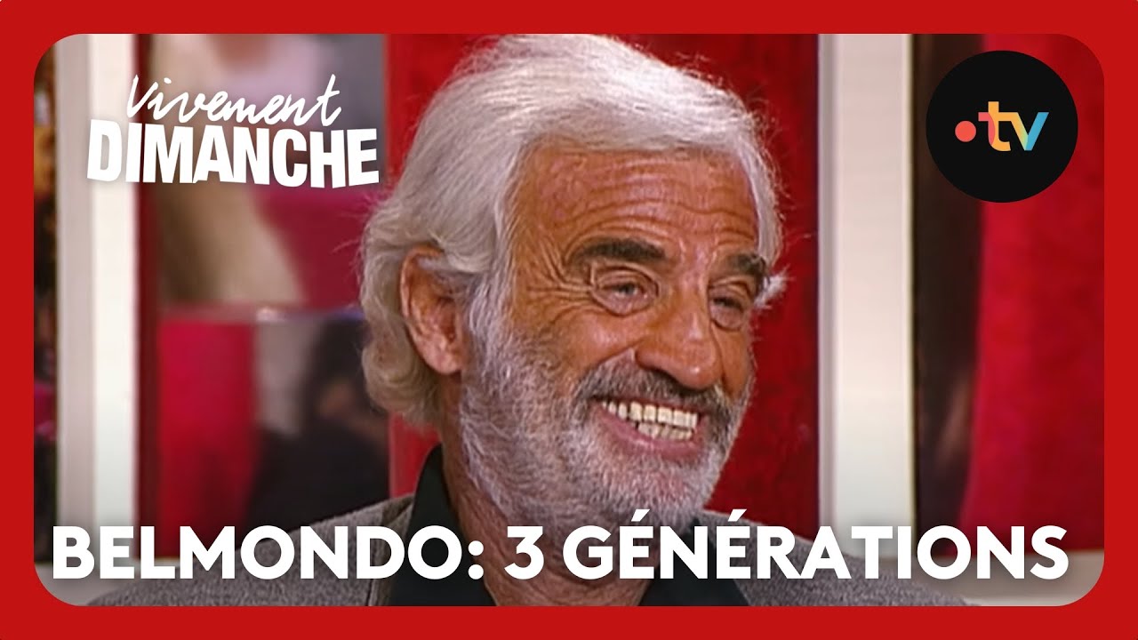 Les Belmondo : anecdotes de famille - Vivement Dimanche