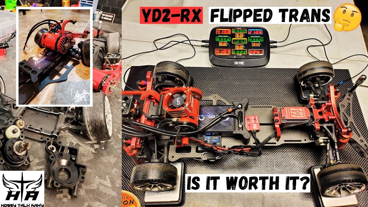 HOW TO - YD2RX Conversion Flipped Transmission Mid Motor Setup!!!