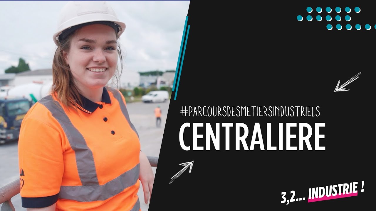 Découvrez le métier de centralière (ou pilote de centrale à béton ou granulats)