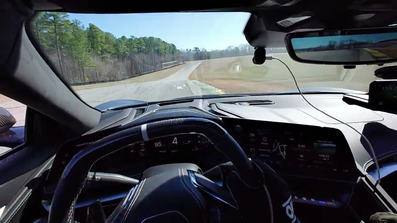 For some reason, DJ gets to drive a ZR1 at VIR