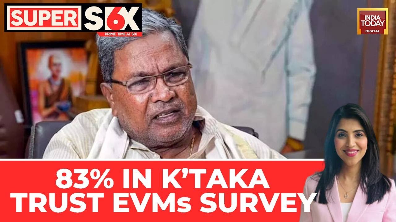 Karnataka Survey Reveals 83% Trust In EVMs Amid Congress Vote Theft Claims