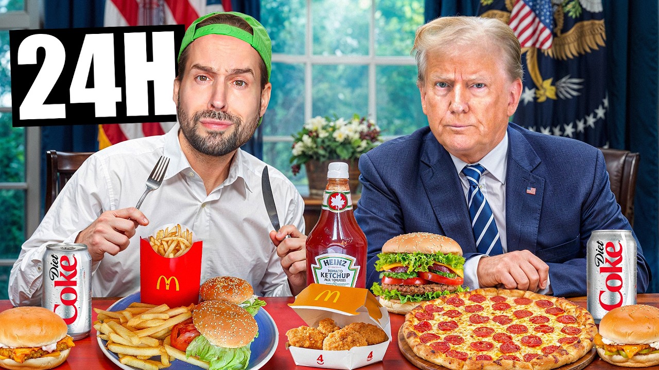 JE MANGE COMME DONALD TRUMP PENDANT 24H &hellip; Vous n&rsquo;&ecirc;tes pas pr&ecirc;ts !