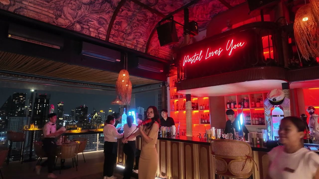 Fresh with DJ at Pastel Rooftop