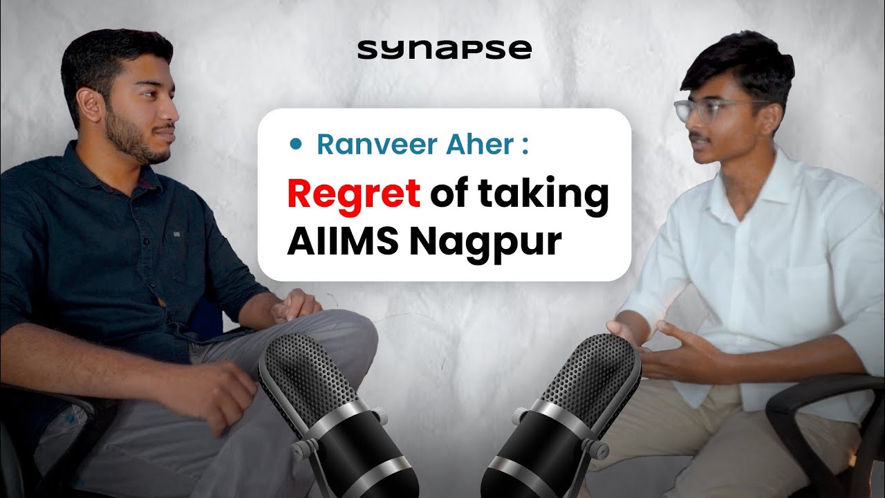 He scored 705/720 still got AIR 806 | NEET MBBS and College Life with Ranveer Aher | Synapse #2