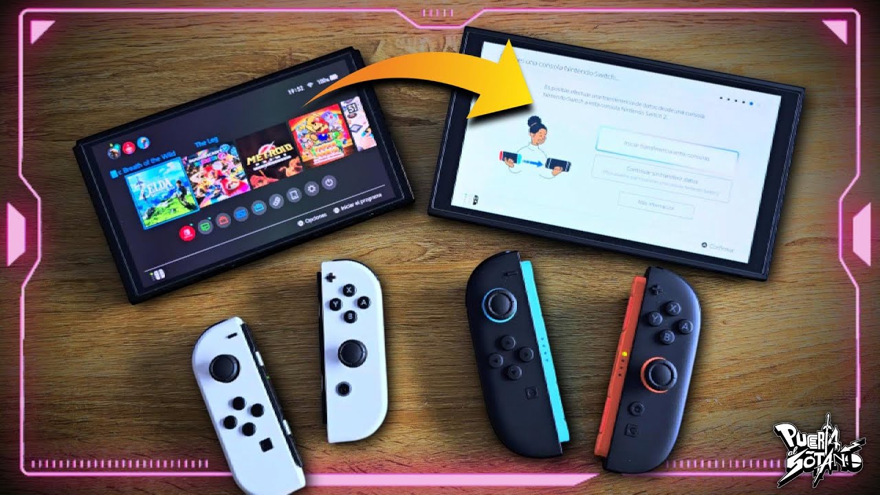 🔥Cómo TRANSFERIR los DATOS, JUEGOS y CAPTURAS de tu SWITCH 1 a SWITCH 2!