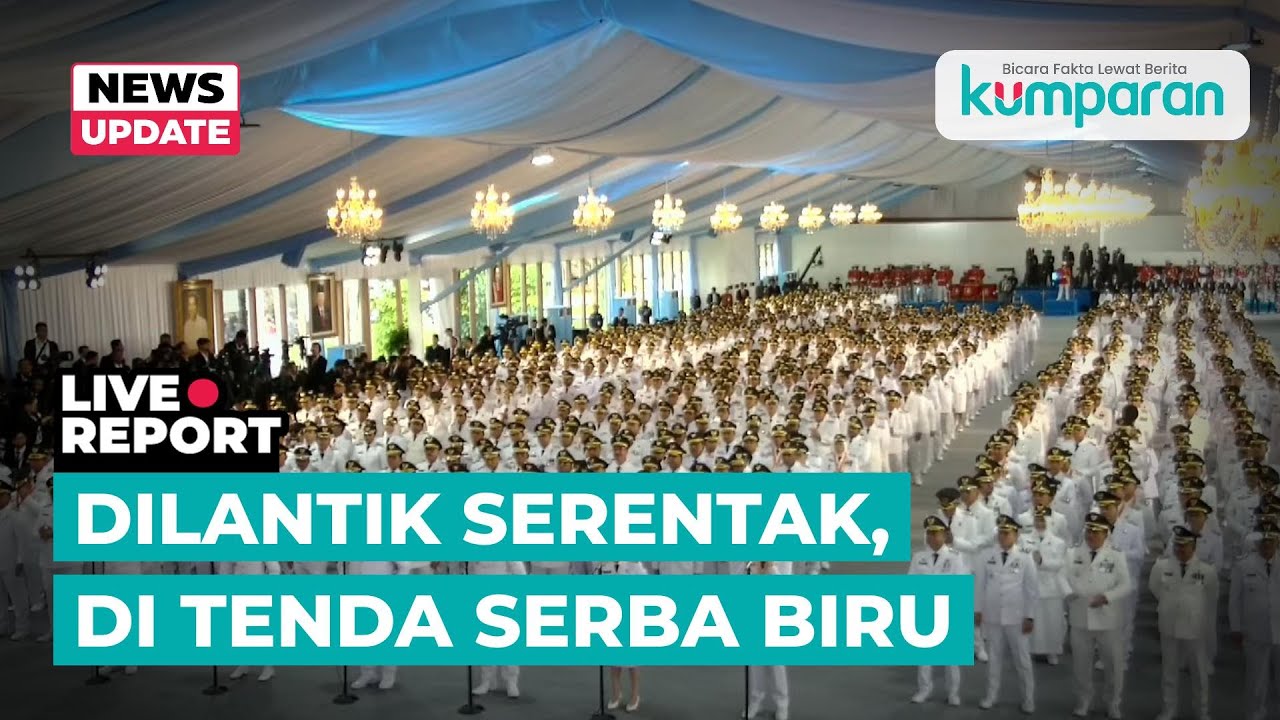 🔴LIVE STREAMING- Pelantikan 961 Kepala Daerah Terpilih: Kirab dari Monas & Dilantik Presiden Prabowo