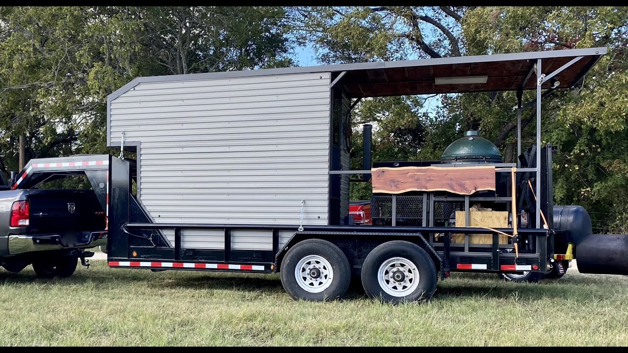 Custom Competition BBQ Trailer Part 1: The Build