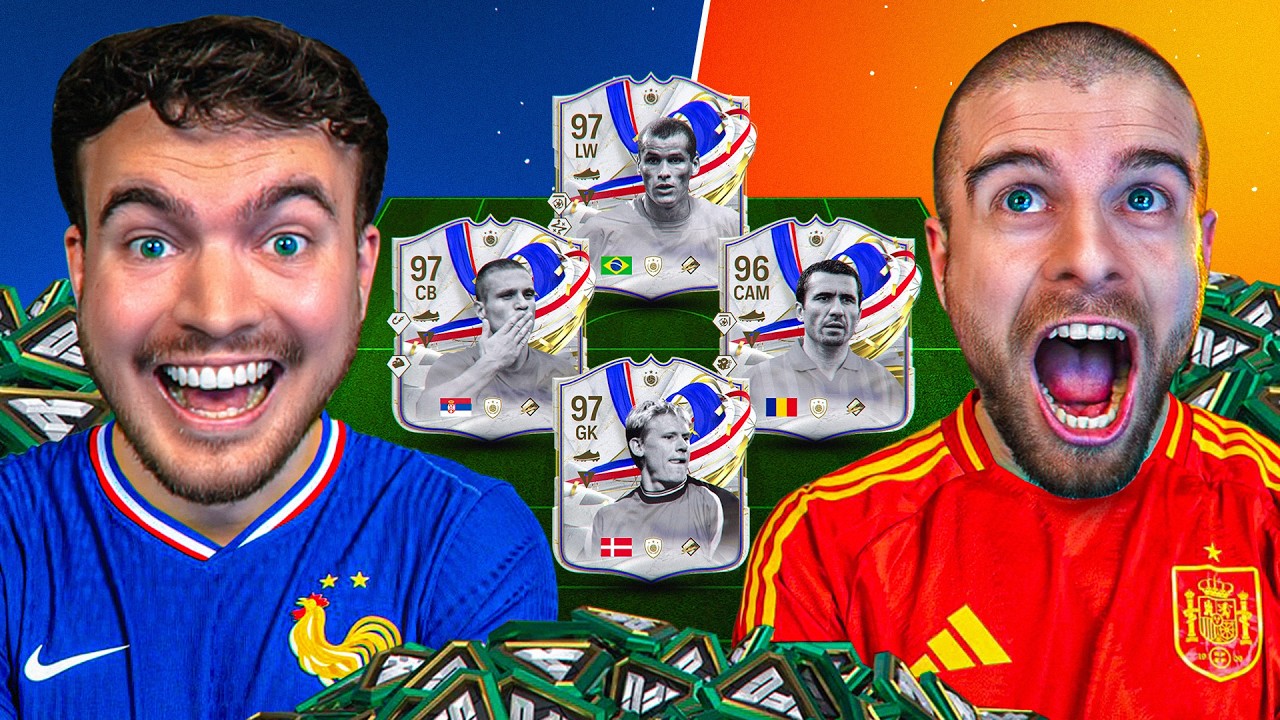 NEUER ACCOUNT! WER erreicht MEHR in 1 STUNDE mit 100€ in EA FC 24 🔥🤯 (ACCOUNT BATTLE 🏆)