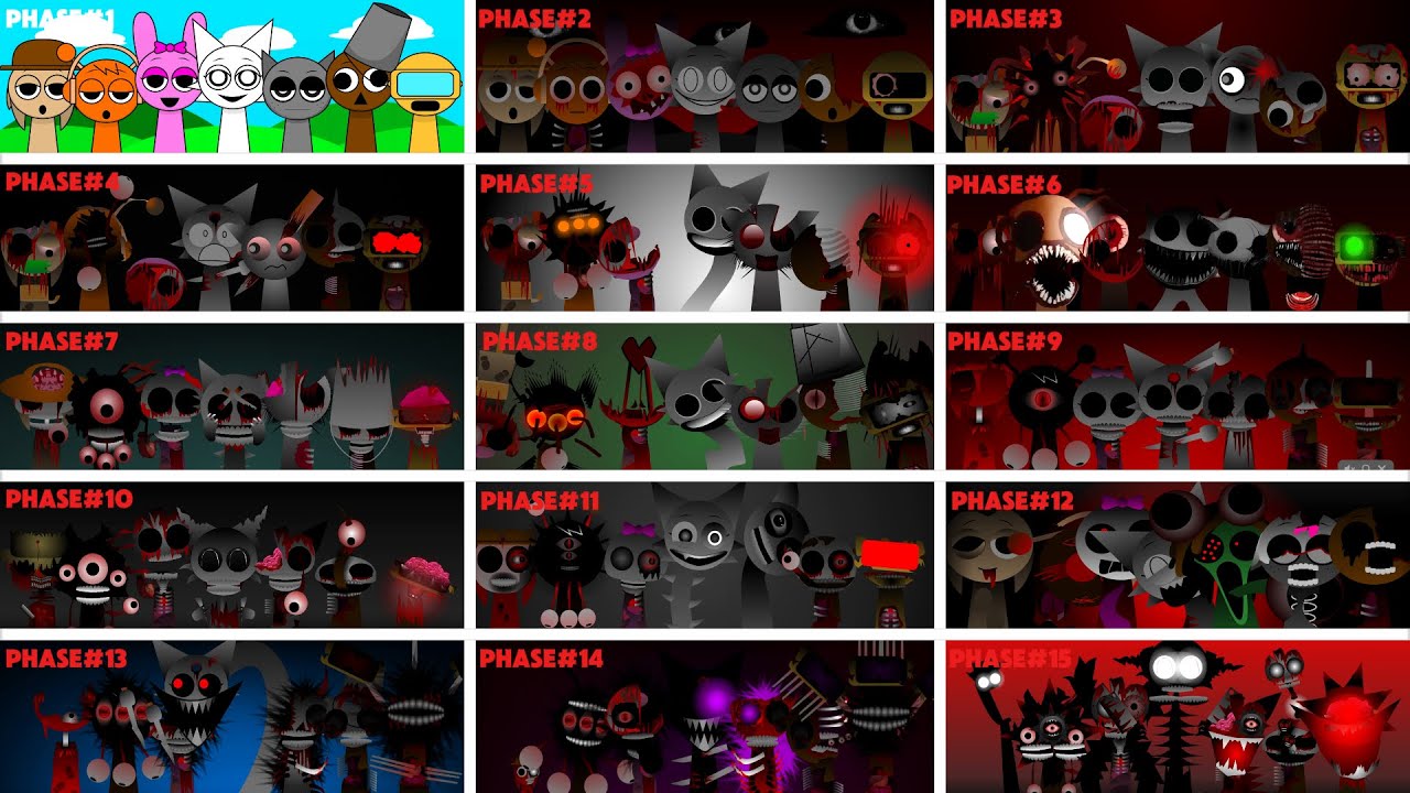 “Fun Time!” - Incredibox Sprunki Mix | Mix All Characters || From Stage 1 To Stage 15 Part 504