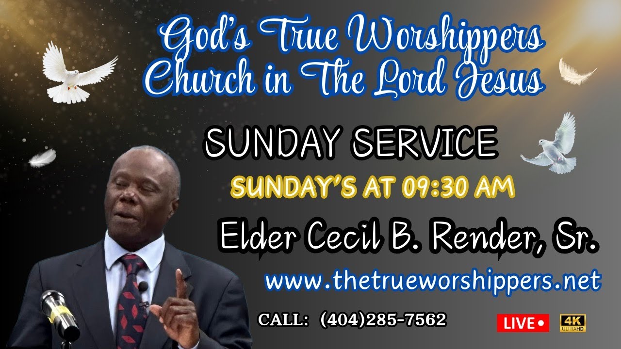 Elder C.B Render 02/23/2025  1st Service | Do You Believe Jesus Christ Died and Rose Again?