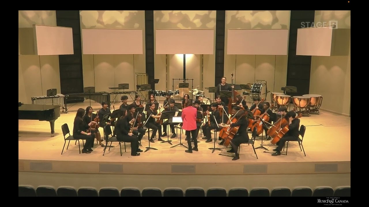Central Peel Concert Strings performance at Musicfest Canada 2025