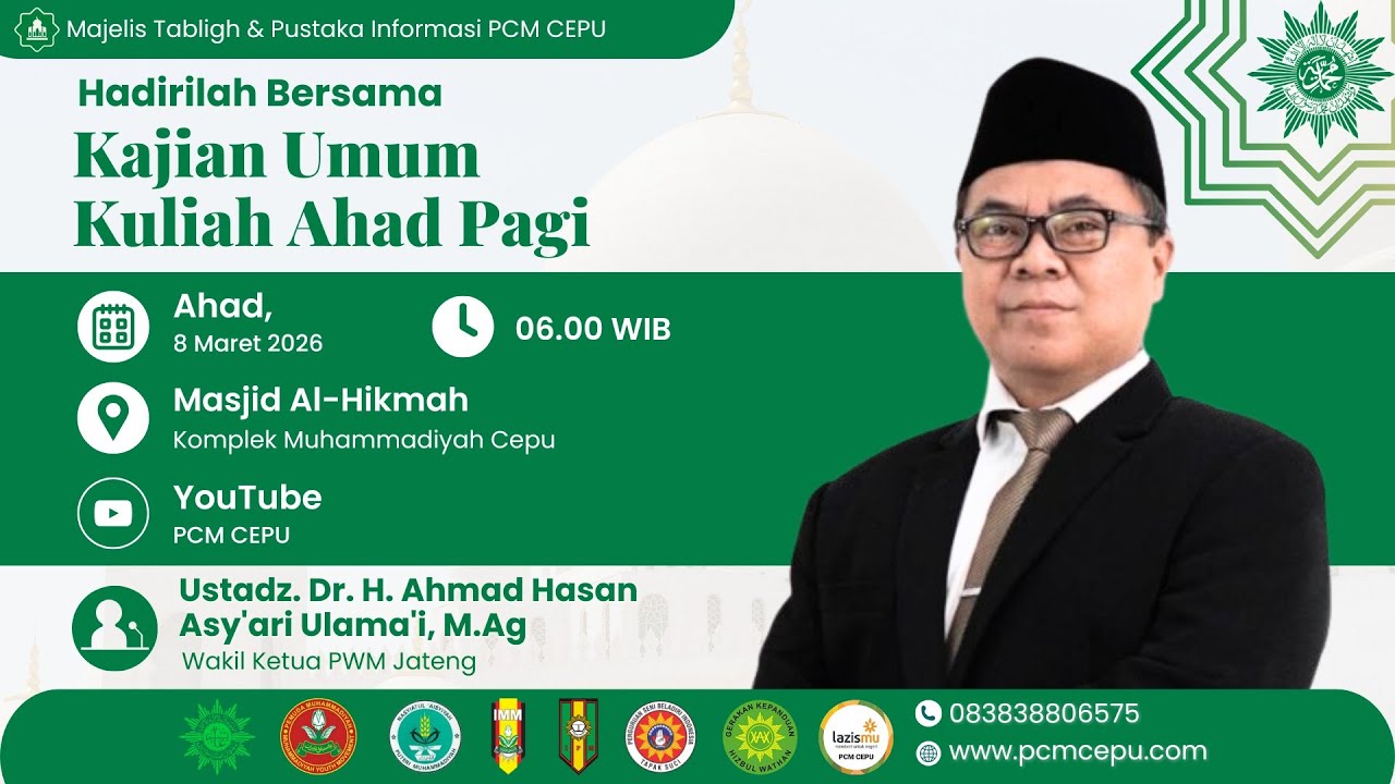 Muhammadiyah Cepu sedang live sekarang!