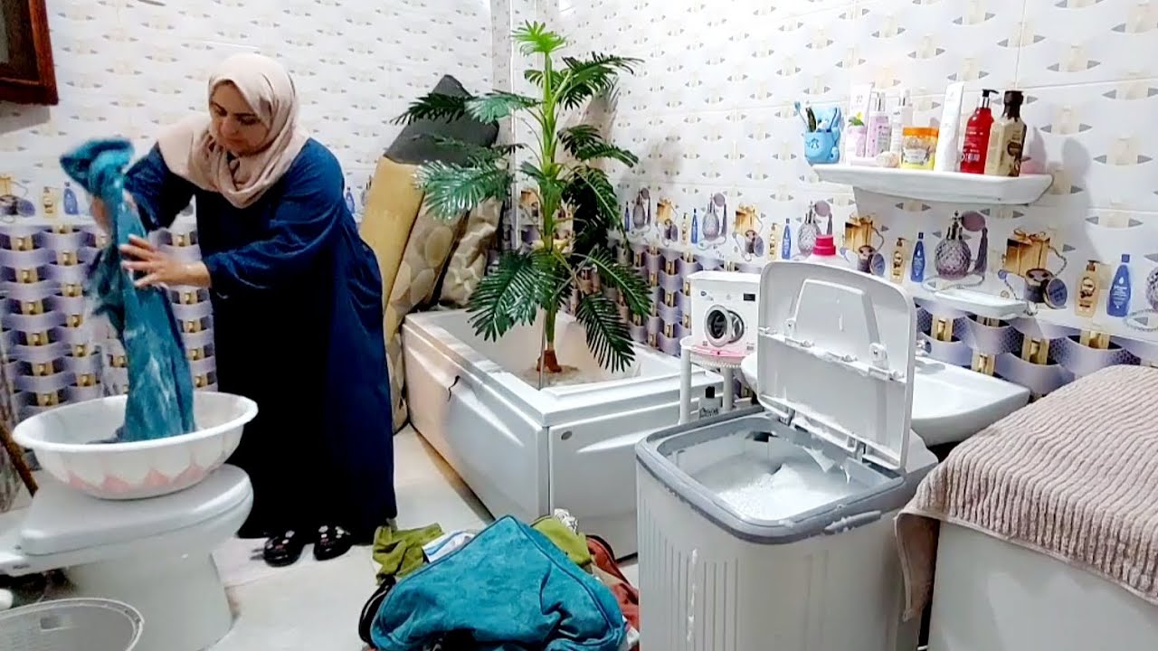 اخيرااا رجعت بيتي تاني 🤲رجعت استعيد قوتي ونشاطي من تاني 🪣اول تنظيفات لاستقبال رمضان 🧹🪣