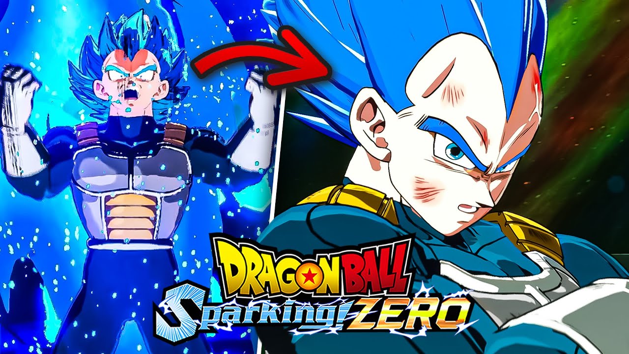 Le VEGETA BLUE ULTIME de SPARKING ZERO !! (enfin)
