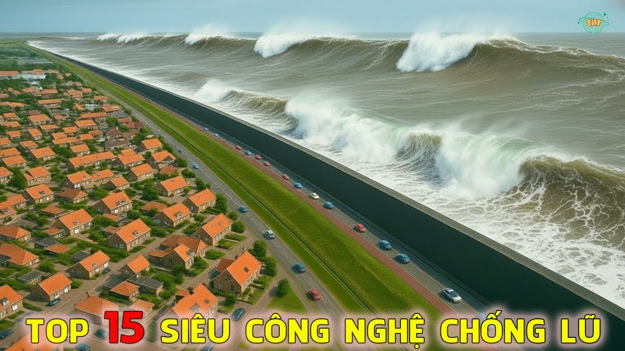Top 15 Siêu Công Nghệ Chống Lũ, Từ Cục Gạch Lego Đến Pháo Đài Thép Khổng Lồ | Công Nghệ Tương Lai