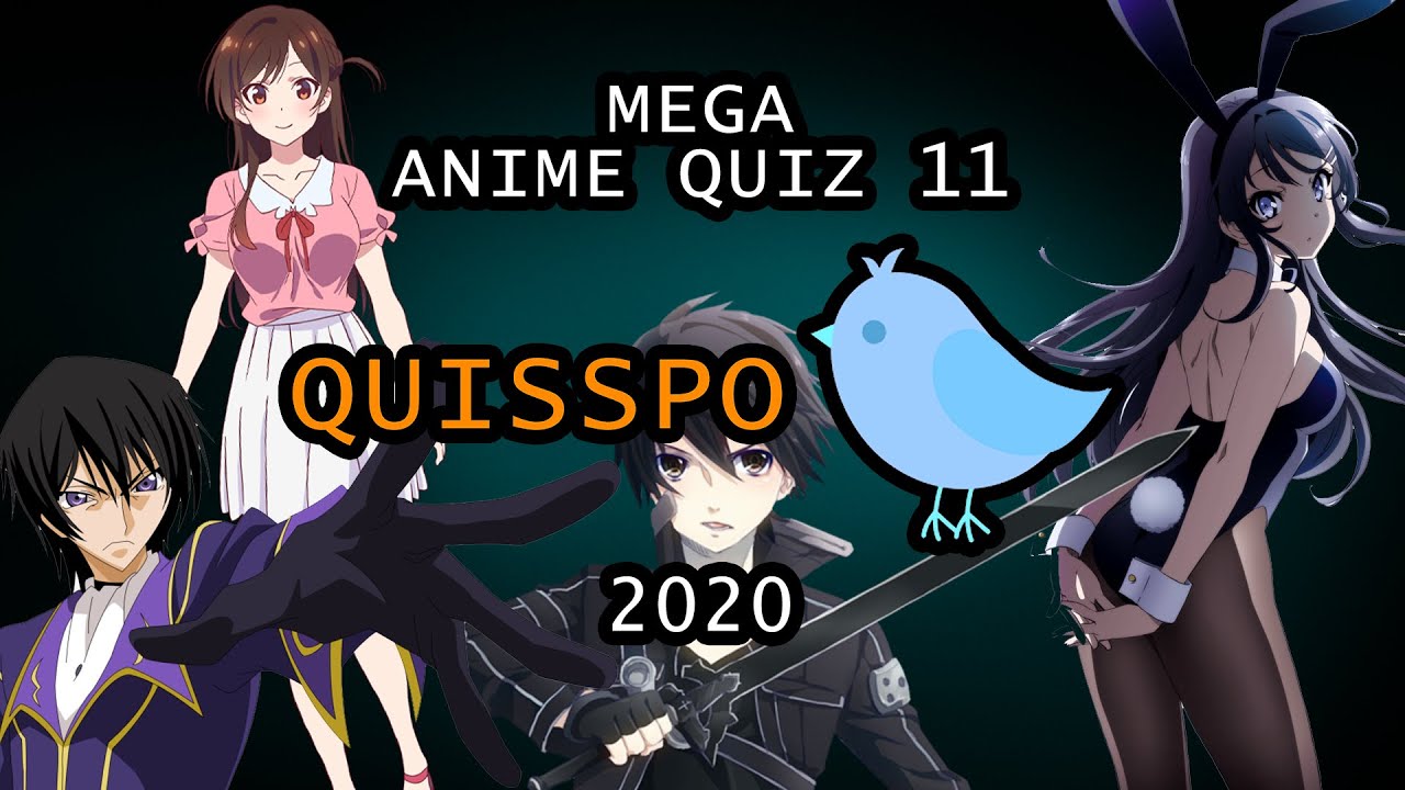 MEGA ANIME QUIZ #11 [Openings, Reverse OPs, Eyes, Voice, Bad Plots and more...] | Quisspo