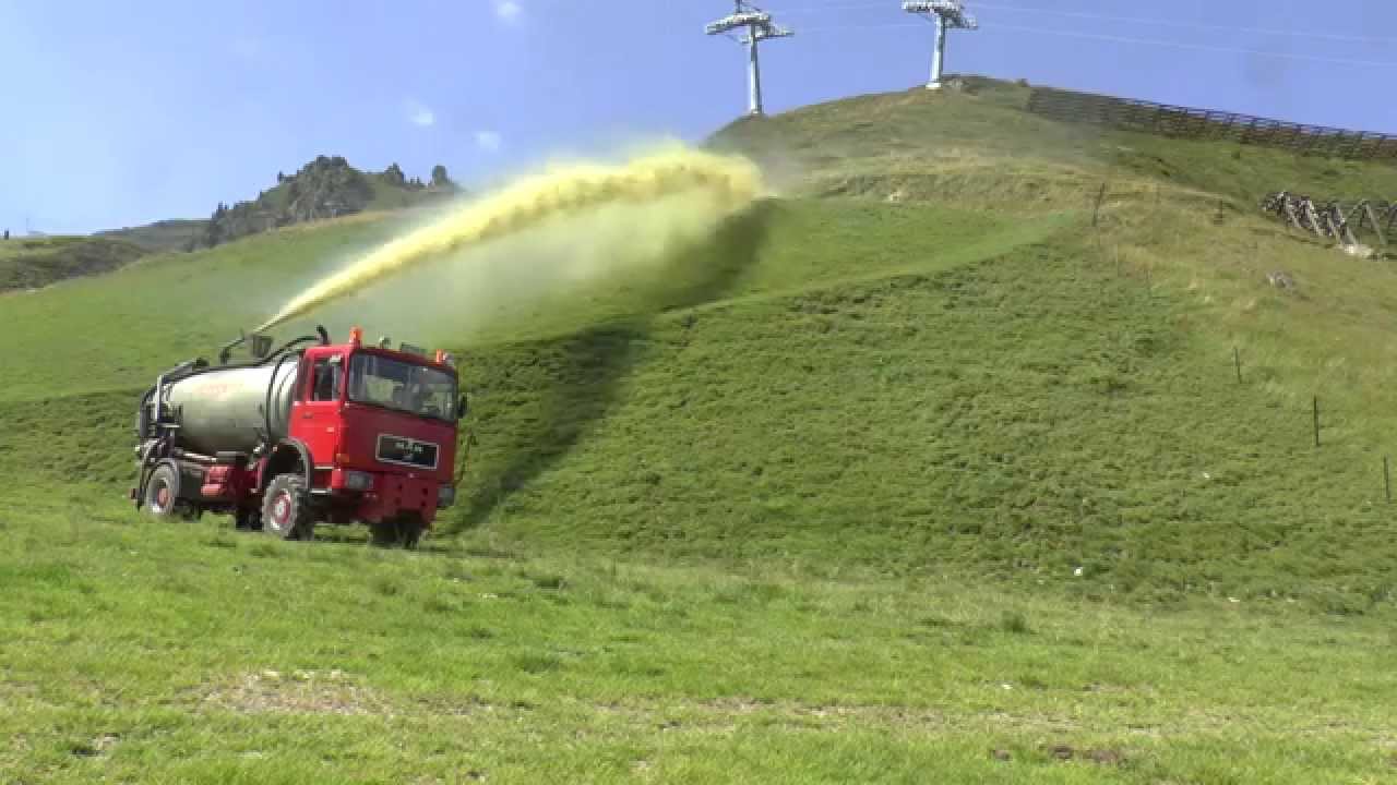 Gülle fahren mit spezial LKW auf 1900m #landwirt100k