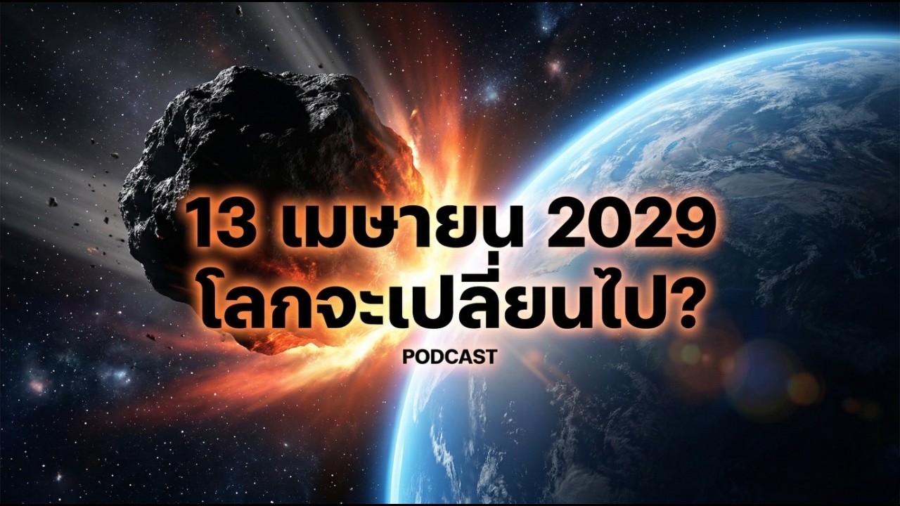 นับถอยหลัง สู่วันนั้น  2029 โลกจะเปลี่ยนไป? | PODCASTจักรวาล