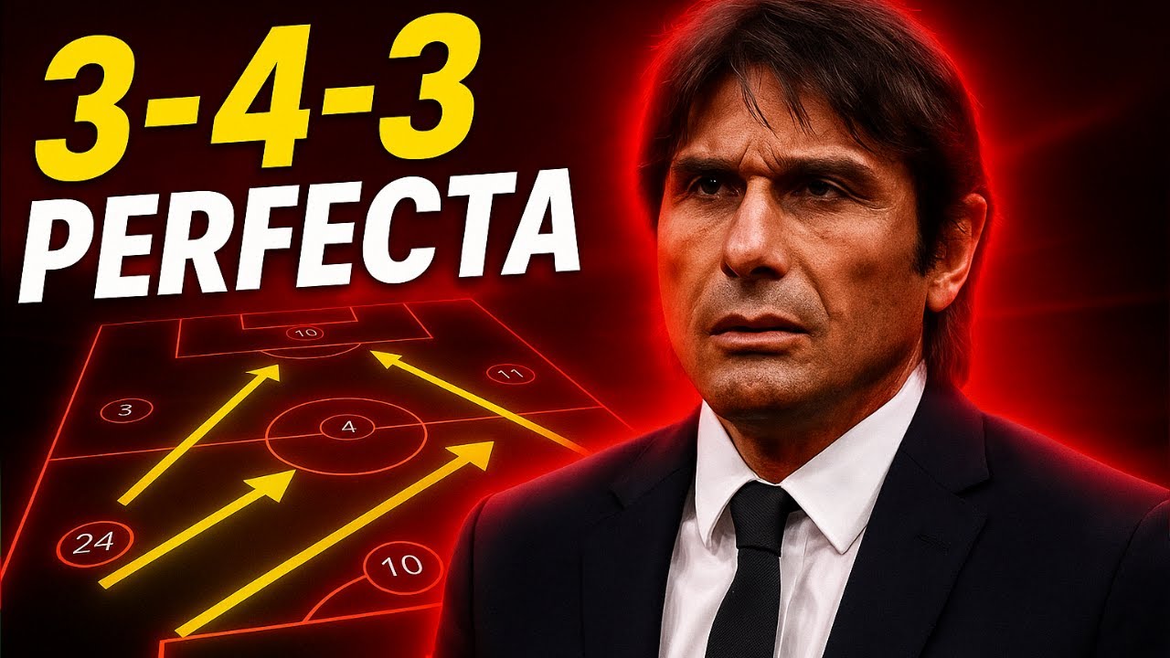 🔥 ¿La MEJOR Formación del Fútbol? El PODER del 3-4-3 EXPLICADO