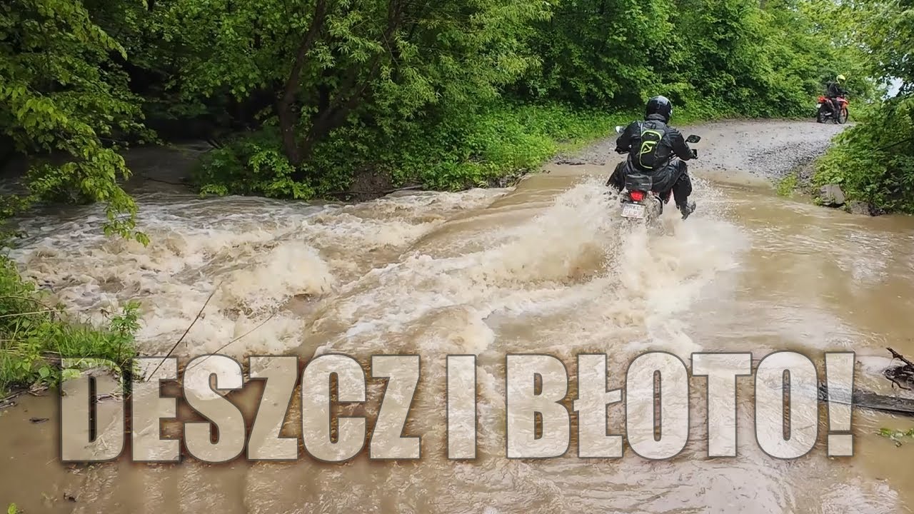 Wody w br&oacute;d! Wybitnie mokry weekend w g&oacute;rach. Pierwsze jazdy na nowym sprzęcie - Beta Alp 200.