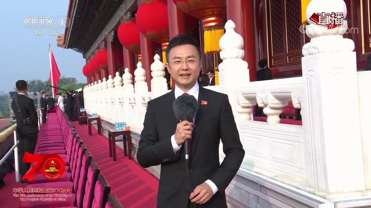 央视主播刚强带您走上天安门城楼 提前感受阅兵现场最佳视角