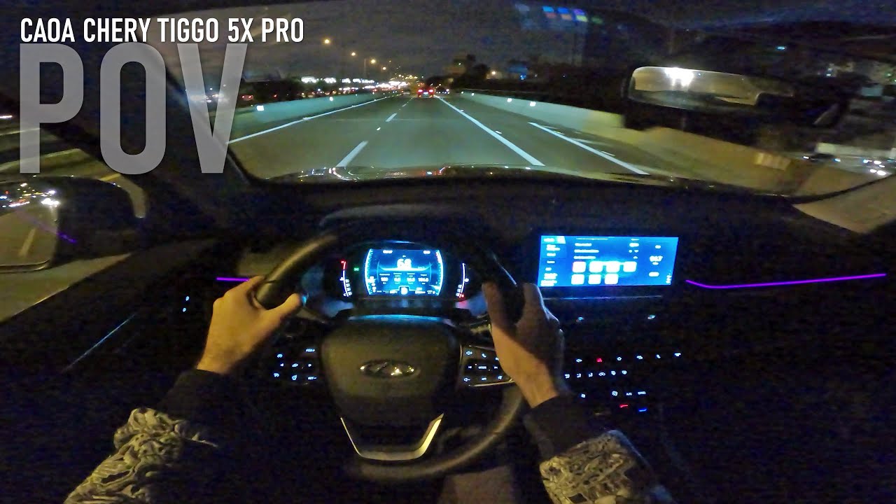 POV Drive (Night) #50 | CAOA Chery Tiggo 5X PRO 2023 [4K]