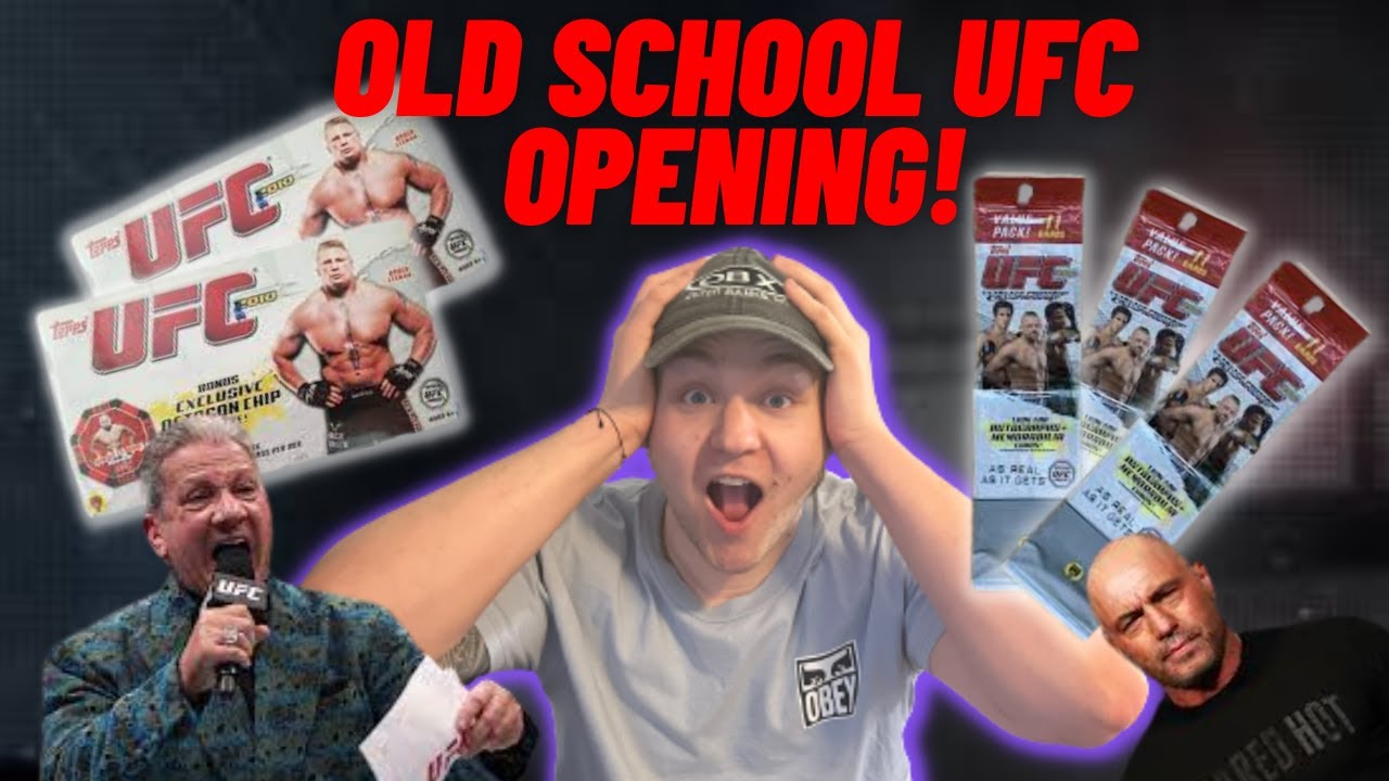 Huge PC Set! Throwback UFC Packs 2010 Topps UFC! Blasters Vs Hangers! old school UFC pack opening.