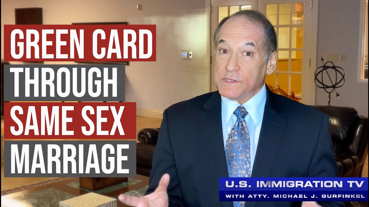Green Card through Same-sex Marriage