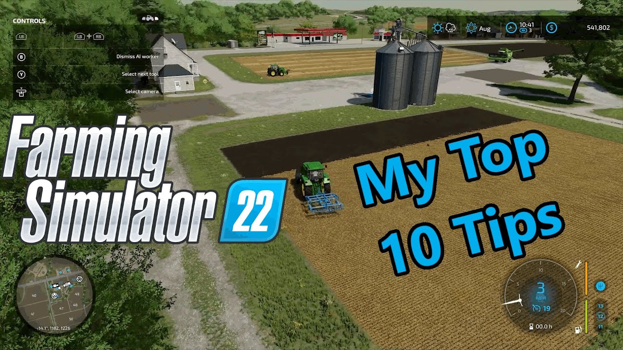 10 Things I Wish I Knew When I Started FS22 | Top 10 Tips for Beginners
