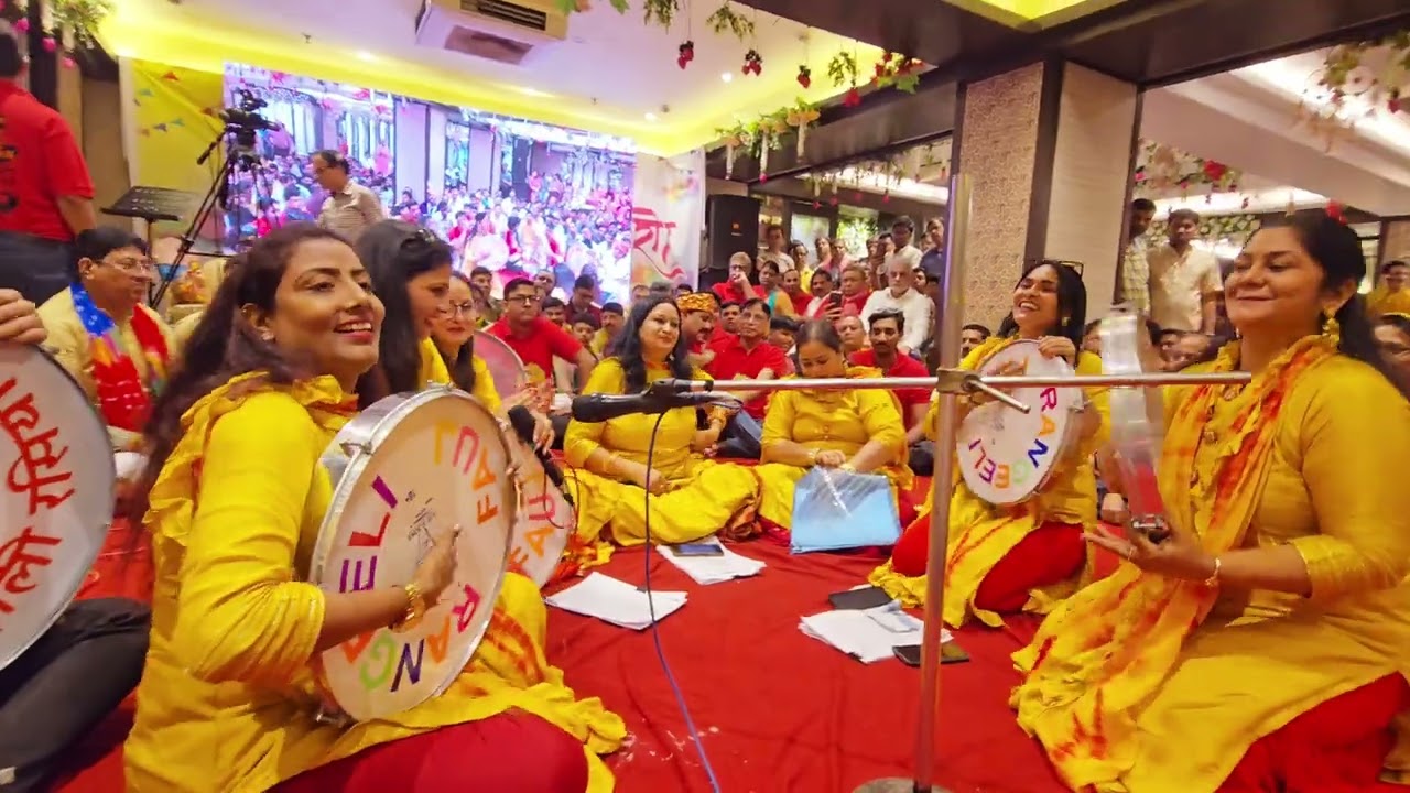HOLI DHAMAAL 2024.....DHAPP BEATS OF WOMEN'S ARENA #holi2024 #holivibes #holimasti #holimusic