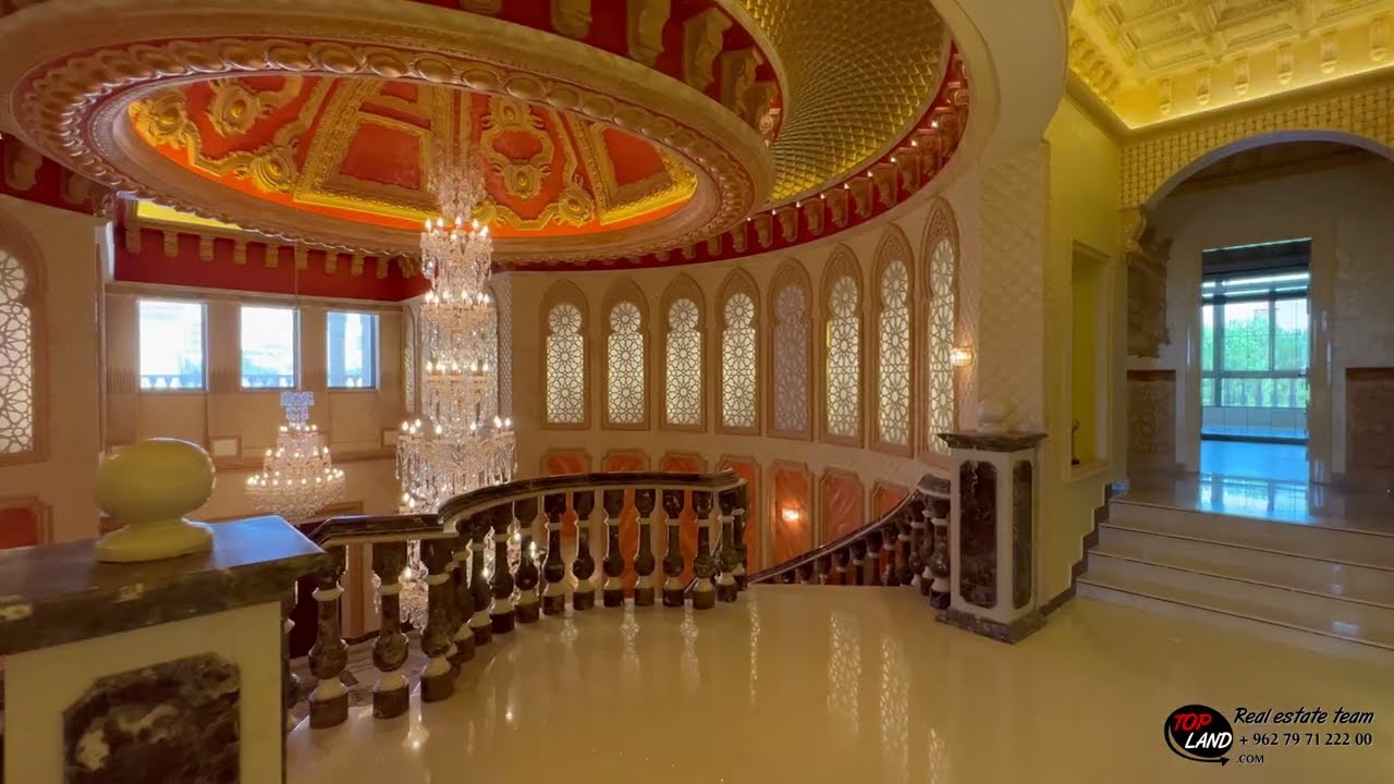 قصر ملكي فخم  للبيع عمان -  الاردن -طريق المطار