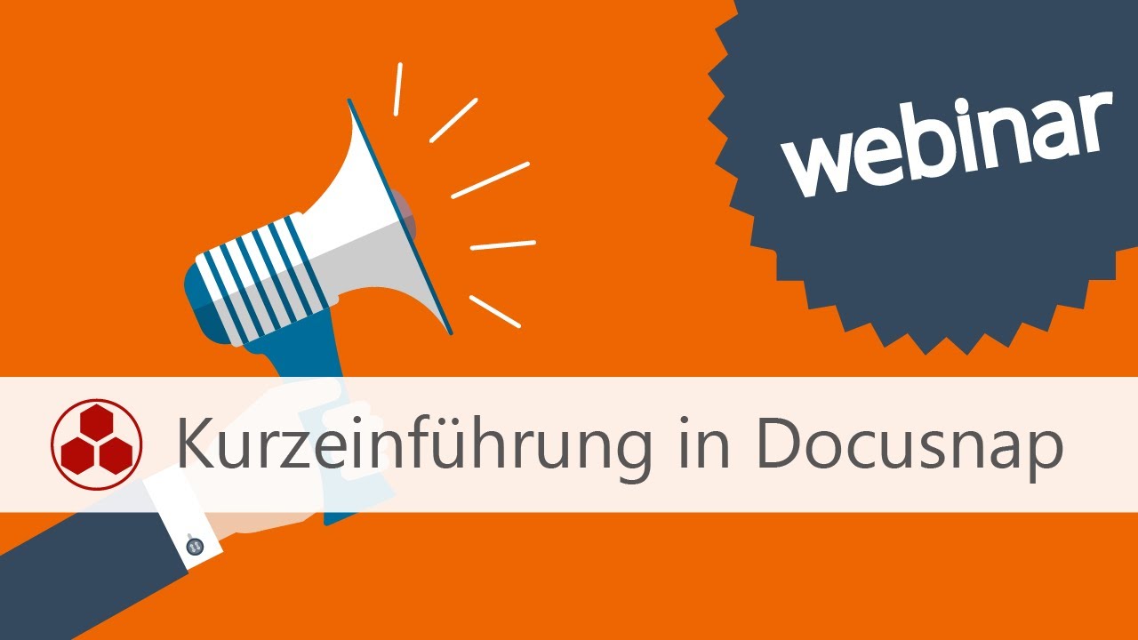 Webinar: Kurzeinführung in Docusnap