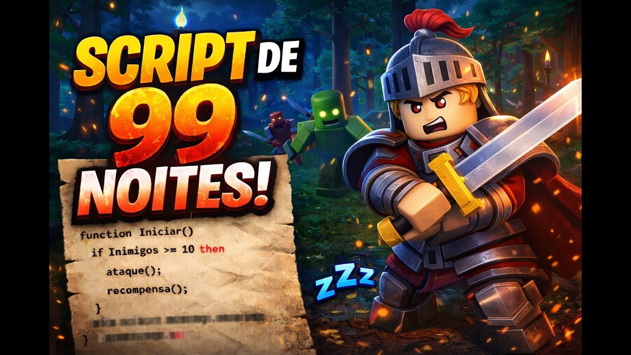 SCRIPT OP NAS 99 NOITES NA FLORESTA 😱