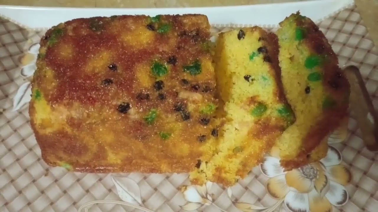 Tutti Frutti Cake Recipe Step by Step Without Oven | Cake Recipe By Cooking With Nazneen