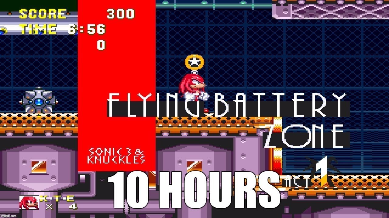 Sonic & Knuckles - Flying Battery Zone Act 1 Extended (10 Hours)