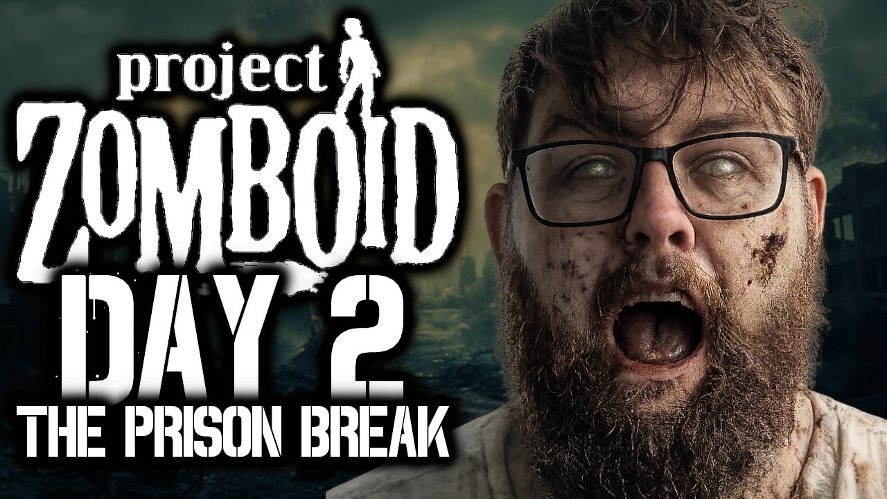 We're Taking Over The Prison! | Day 2 | The Walking Bread Server | Project Zomboid