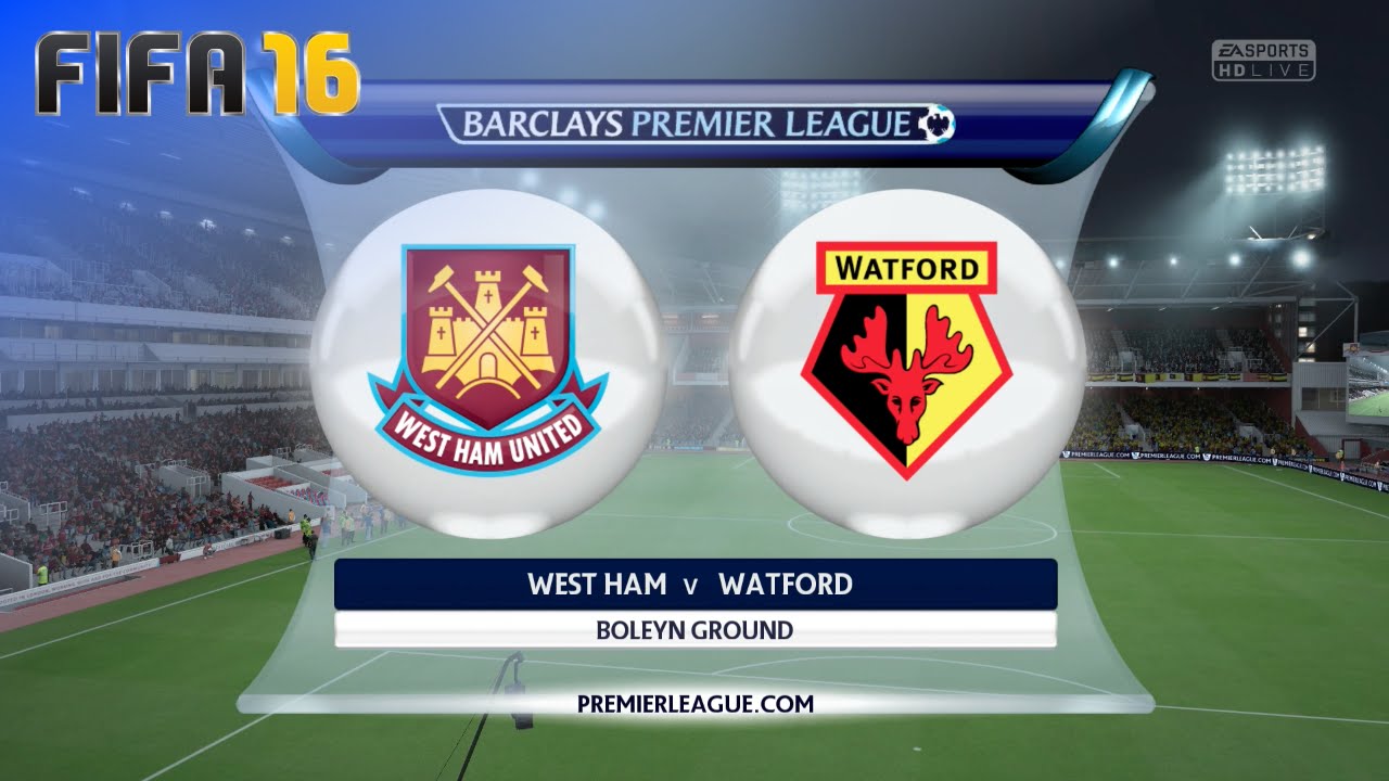 FIFA 16 - West Ham United vs. Watford @ Boleyn Ground