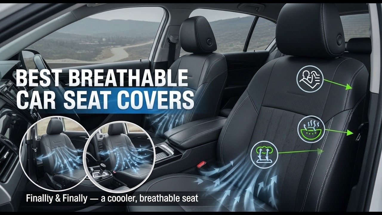 TOP 5 Best Breathable Car Seat Covers 2026 | Breathable Car Seat Covers You Need To Before Buying