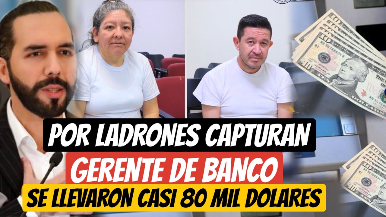 CAPTURÄN GERENTE DE BANCO JUNTO CON SU ESPOSA AHORITA