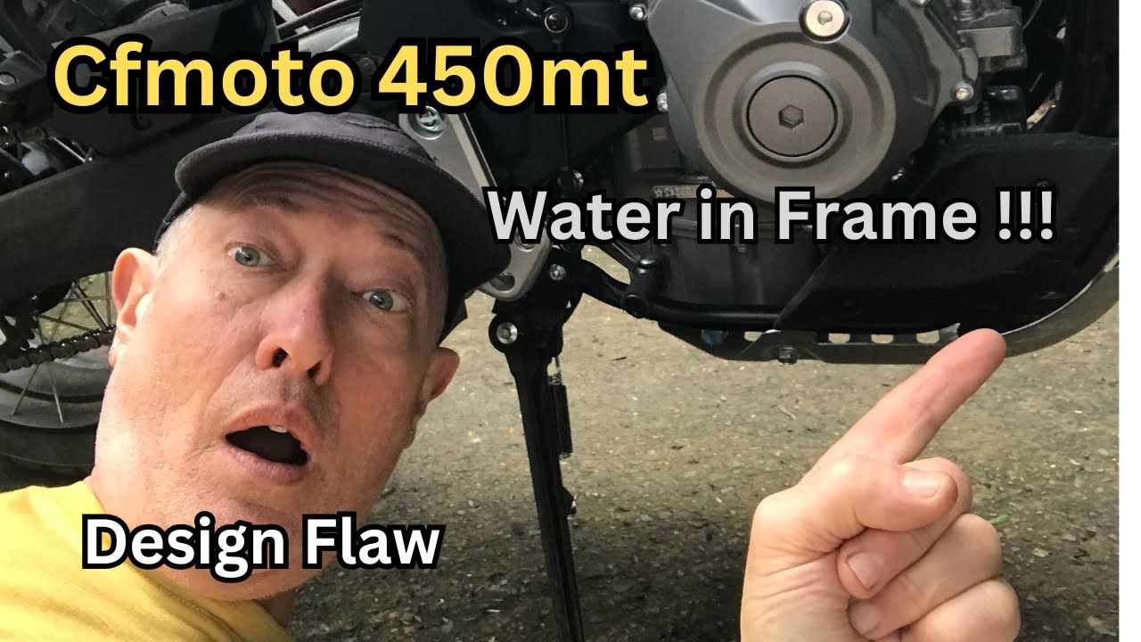 Cfmoto 450mt | Design flaw | Water in sub frame