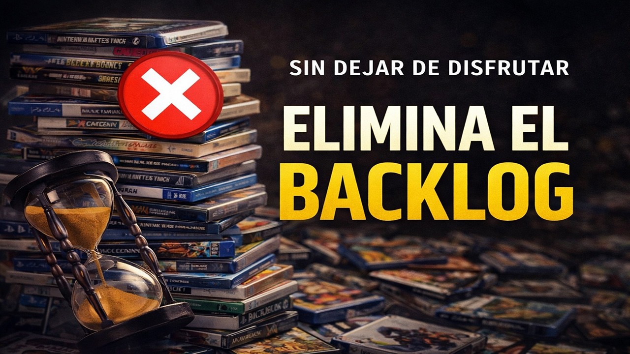 &iquest;C&oacute;mo eliminar tu backlog de videojuegos sin dejar de disfrutar?