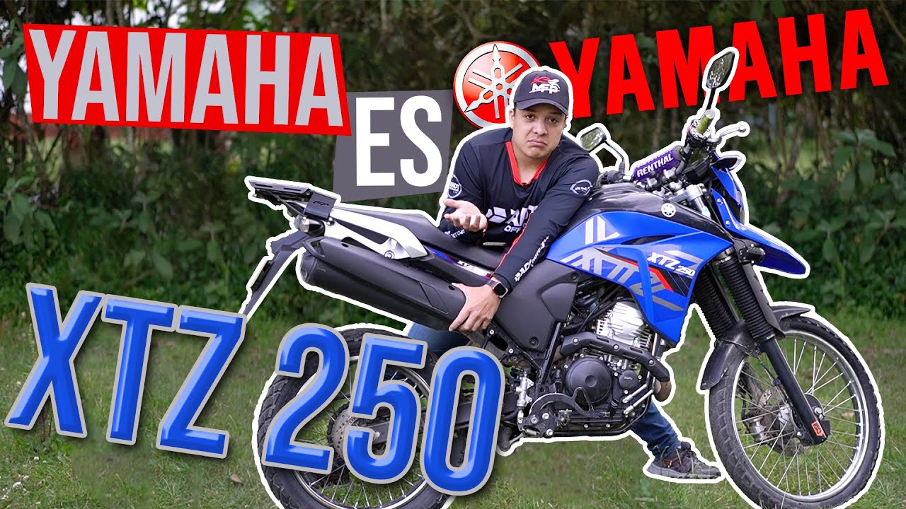 La Yamaha 🔵⚪️ XTZ 250 es INDESTRUCTIBLE!😎 | Cam Daza