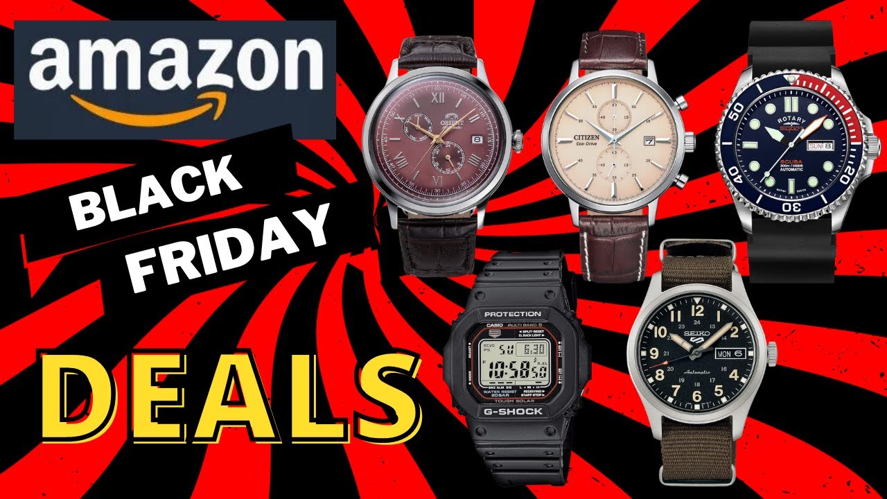 Building a 5 Watch Collection from my Amazon Store (Black Friday Listings!)