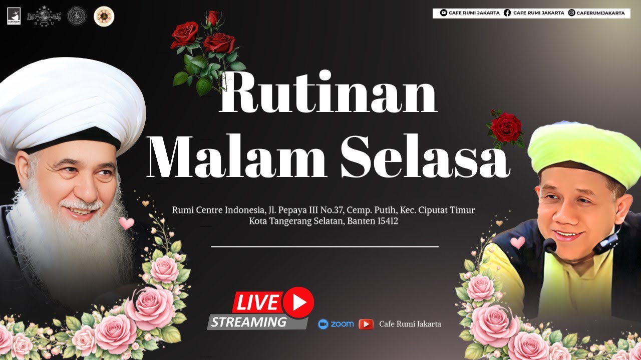 🔴RUTINAN MALAM SELASA - CAFE RUMI JAKARTA | CIPUTAT - TANGERANG SELATAN