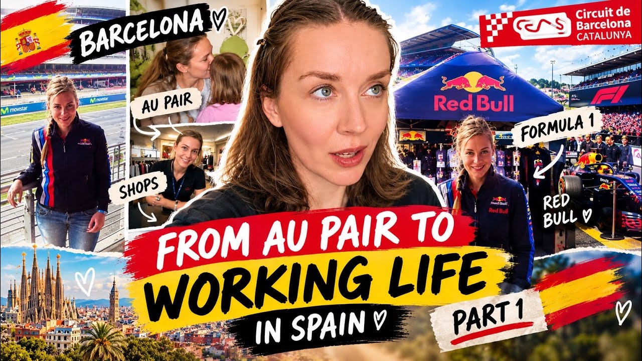 OD AU PAIR K FORMULI 1!🇪🇸 MOJE ZAČ&Aacute;TKY VE &Scaron;PANĚLSKU